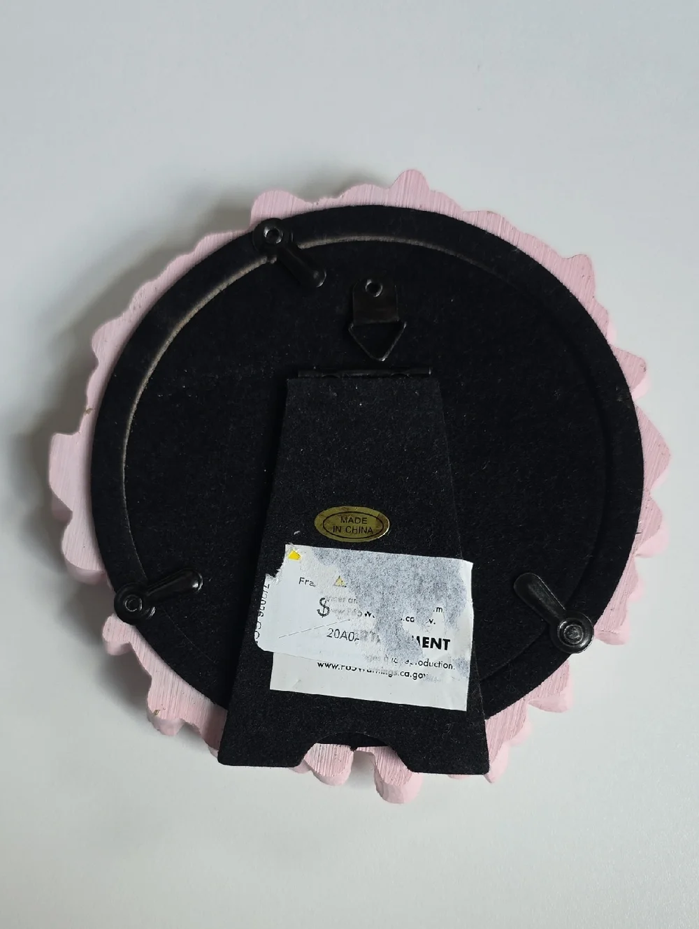 Pink Butterfly Floral 4x4 Photo Frame - Nwt